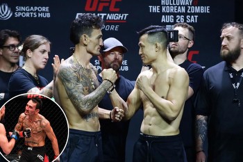 UFC Fight Night Singapore predictions: Max Holloway will beat 'Korean Zombie'