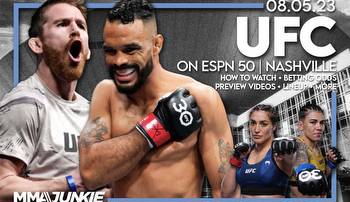 UFC on ESPN 50: How to watch Sandhagen-Font, Nashville lineup, odds