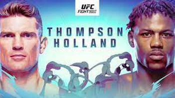 UFC Orlando Thompson vs Holland previews predictions coverage odds