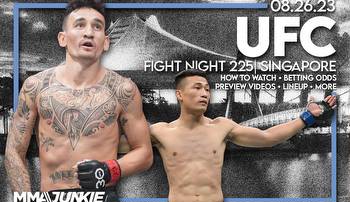 UFC Singapore: How to watch Holloway vs. Korean Zombie, lineup, odds