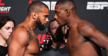 UFC Vegas 59 betting odds: Jamahal Hill favored to KO Thiago Santos