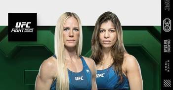 UFC Vegas 77: Holm vs Silva Full Main Card Preview Prediction and Odds