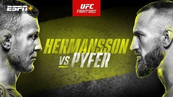 UFC Vegas 86: Hermansson vs Pyfer