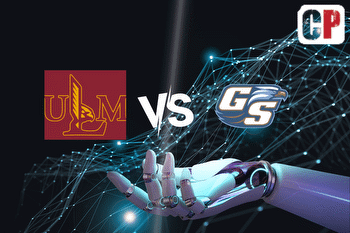 UL Monroe Warhawks at Georgia Southern Eagles AI NCAA Football Prediction 10/21/2023