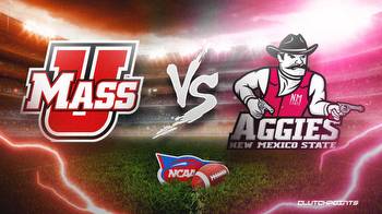 UMass-New Mexico State prediction, odds, pick, how to watch College Football