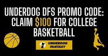 Underdog promo code BETFPB: Earn $100 bonus for CBB Feb. 24