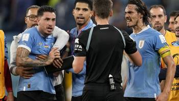 Uruguay pair Jose Gimenez and Edinson Cavani slapped with bans after causing chaos at World Cup 2022