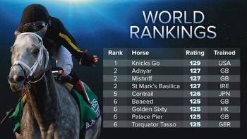 US ace Knicks Go edges out European stars to be named best horse in the world
