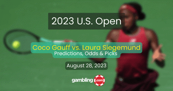 US Open Tennis Predictions Day 1 & Gauff vs. Siegemund Bets