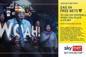 USA v Wales: Bet £10 and get £40 in free bets with Sky Bet!