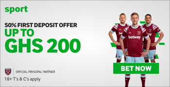 Use Betway sign-up code MAXWAY and get 50% first deposit bonus