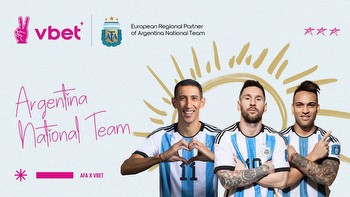 VBET secures 3-year partnership as European regional betting partner for Argentine National Team