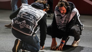 Vegas F1 bosses FAIL to apologise to shocked fans for manhole cover farce that wrecked practice, claiming 'it happens'