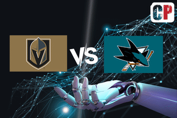 Vegas Golden Knights at San Jose Sharks AI NHL Prediction 101223