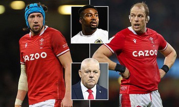 Veterans Alun Wyn Jones and Justin Tipuric are DROPPED from the Wales squad for Scotland clash