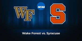 Wake Forest vs. Syracuse: Sportsbook promo codes, odds, spread, over/under