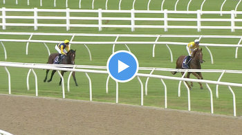 Watch 📺 Golden Slipper favourite produces strong race day gallop