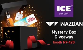 Wazdan set to return to ICE London with a Mystery Box Giveaway