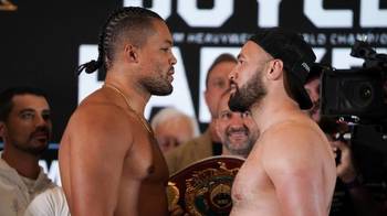 WBO interim heavyweight world title clash in Manchester