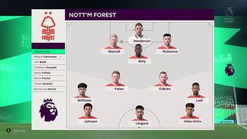 We simulated Nottingham Forest vs Fulham to get a score prediction