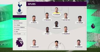 We simulated Tottenham vs Sheffield United to get a Premier League score prediction
