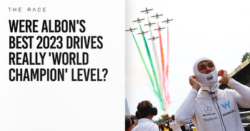 Were Albon's best 2023 drives really 'world champion' level?