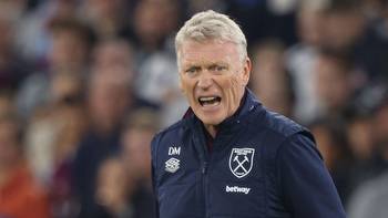 West Ham boss David Moyes now odds-on favourite to get the sack