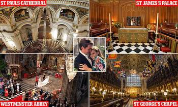 Westminster Abbey is the bookies favourite for Princess Beatrice's wedding venue