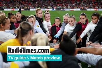 What channel is England v Australia women's friendly match on?