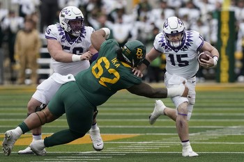What TV channel is Baylor Bears vs TCU Horned Frogs football game on today? Live stream, odds (11/18/2023)
