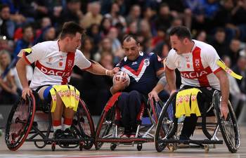 When is England vs France wheelchair RLWC final 2021?