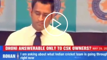 When MS Dhoni Was Slammed By Journalist For His Silence On IPL Spot Fixing Scandal