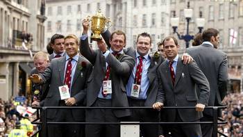 Where and when is the England trophy parade if they win the Rugby World Cup?