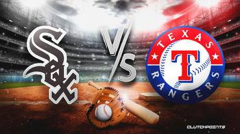 White Sox-Rangers prediction, odds, pick, how to watch