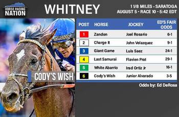 Whitney fair odds: How to find value with Cody's Wish