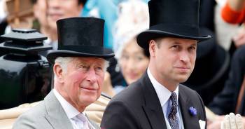 Who replaces Queen at Ascot today and when is the royal procession?
