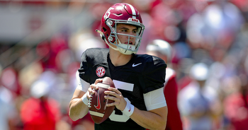 Who will start at QB for Alabama? One sportsbook has put odds on the competition