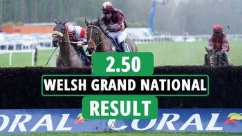 Who won the 2.50 at Chepstow? Welsh Grand National result and FULL finishing order for huge race