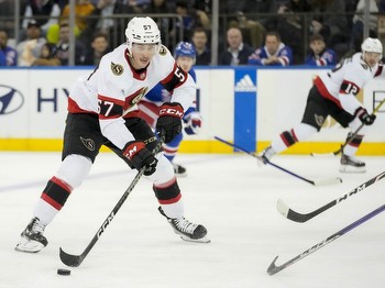 Why did the NHL suspend Ottawa Senators Shane Pinto 41 games for gambling?