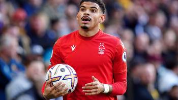 Why do Nottingham Forest have no sponsor on their shirt against Crystal Palace today