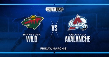 Wild vs Avalanche Prediction, Odds, Picks and Player Prop Picks
