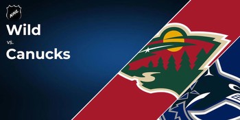 Wild vs. Canucks Prediction & Picks