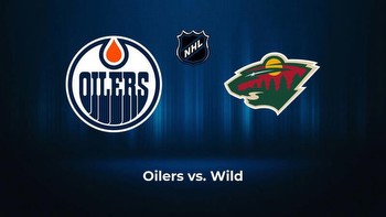 Wild vs. Oilers: Odds, total, moneyline