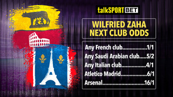 Wilfried Zaha next club odds: Palace winger evens to join Ligue 1 following PSG links