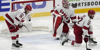 Will Brett Pesce Score a Goal Against the Avalanche on October 21?