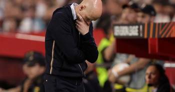 Will Man United sack Erik ten Hag? Odds, next games for Red Devils as pressure builds on manager