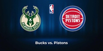 Will the Bucks cover the spread vs. the Pistons? Promo Codes, Betting Trends, Records ATS
