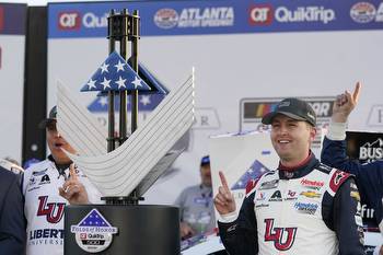 William Byron wins wild NASCAR race at remodeled Atlanta