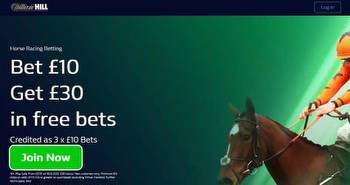 William Hill Cheltenham Sign Up Offer: Get £30 In Free Bets