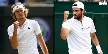 Wimbledon 2023: Alexander Zverev vs Matteo Berrettini preview, head-to-head, prediction, odds, and pick